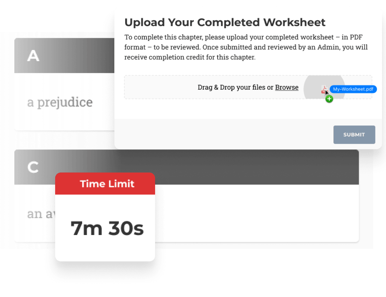 Leverage our proven assessment tools to evaluate your board knowledge through superior, interactive evaluations. Track your progress, refine your approach, and prepare for board opportunities.